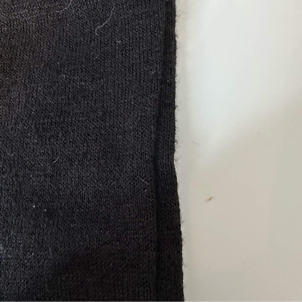 Aritzia Wilfred free black v neck dress women’s size L - Picture 14 of 16